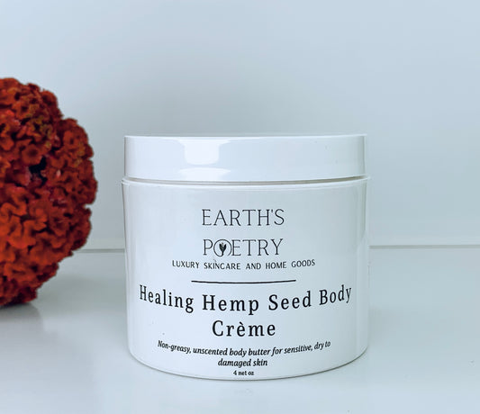 Soothing Hemp Seed Body Butter (Unscented)