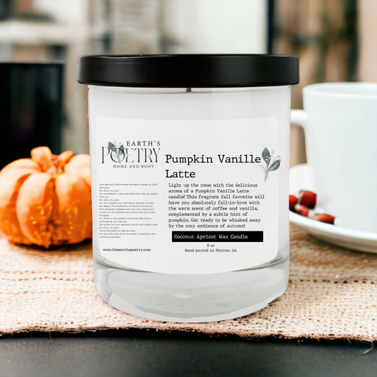 Pumpkin Vanille Latte Candle